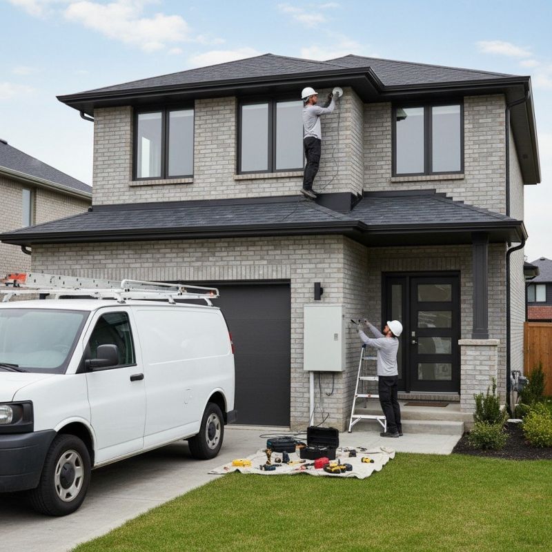 Home Camera Installation