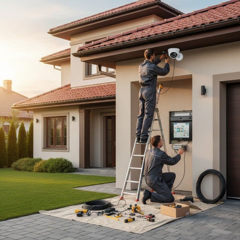 Home Camera Installation