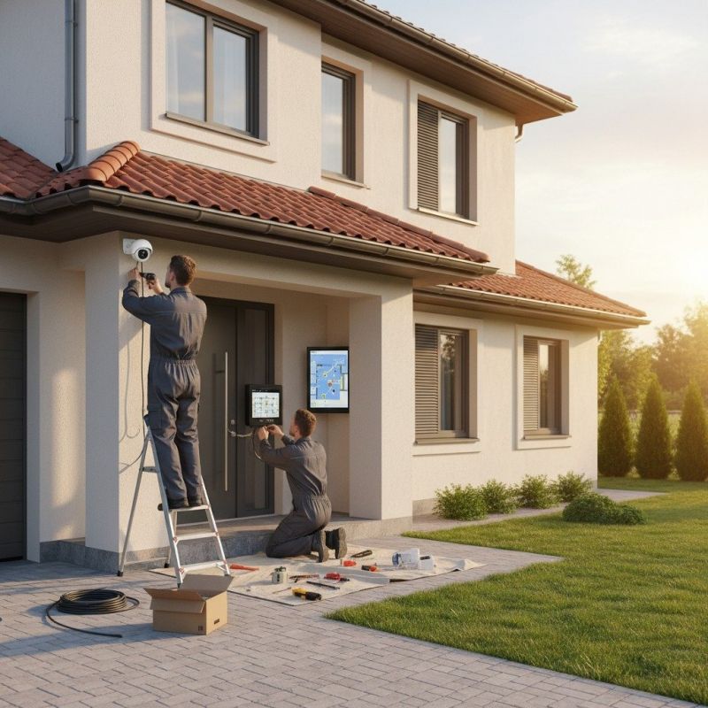 Home Camera Installation